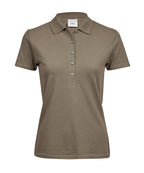 Women’s luxury stretch polo