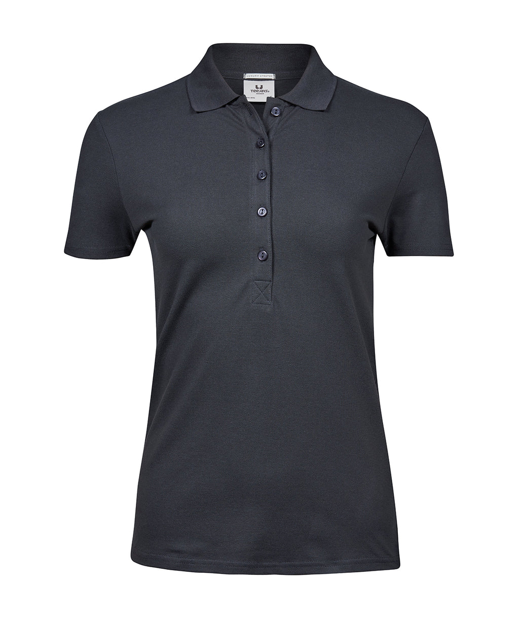 Women’s luxury stretch polo