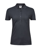 Women’s luxury stretch polo