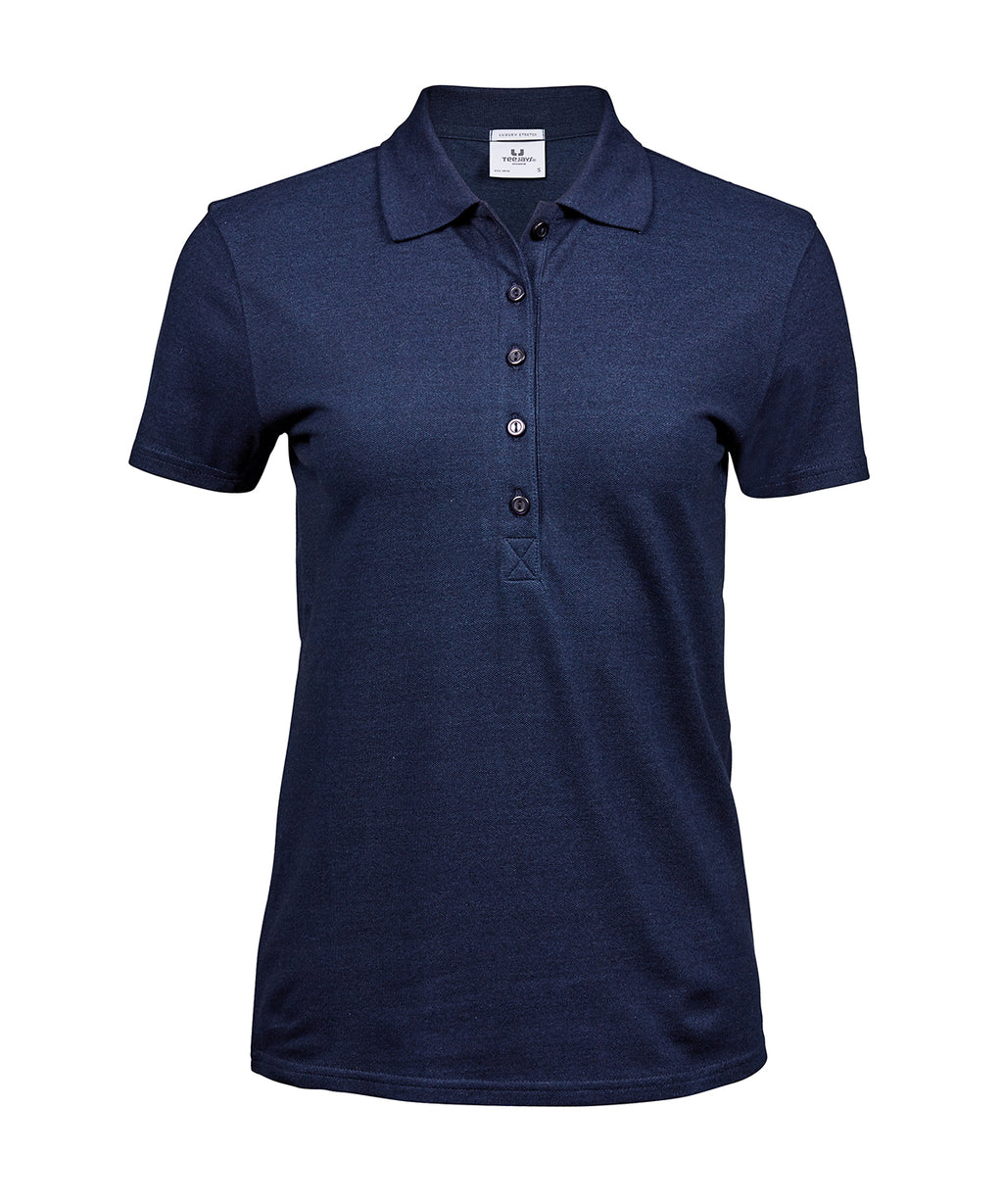 Women’s luxury stretch polo