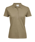 Women’s luxury stretch polo