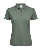 Women’s luxury stretch polo