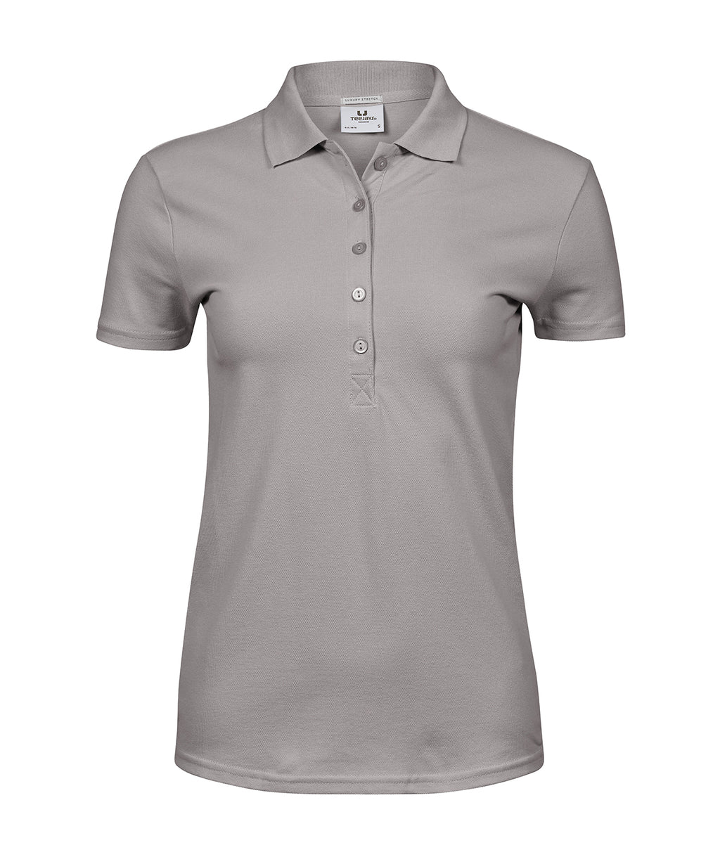 Women’s luxury stretch polo