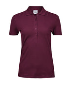 Women’s luxury stretch polo