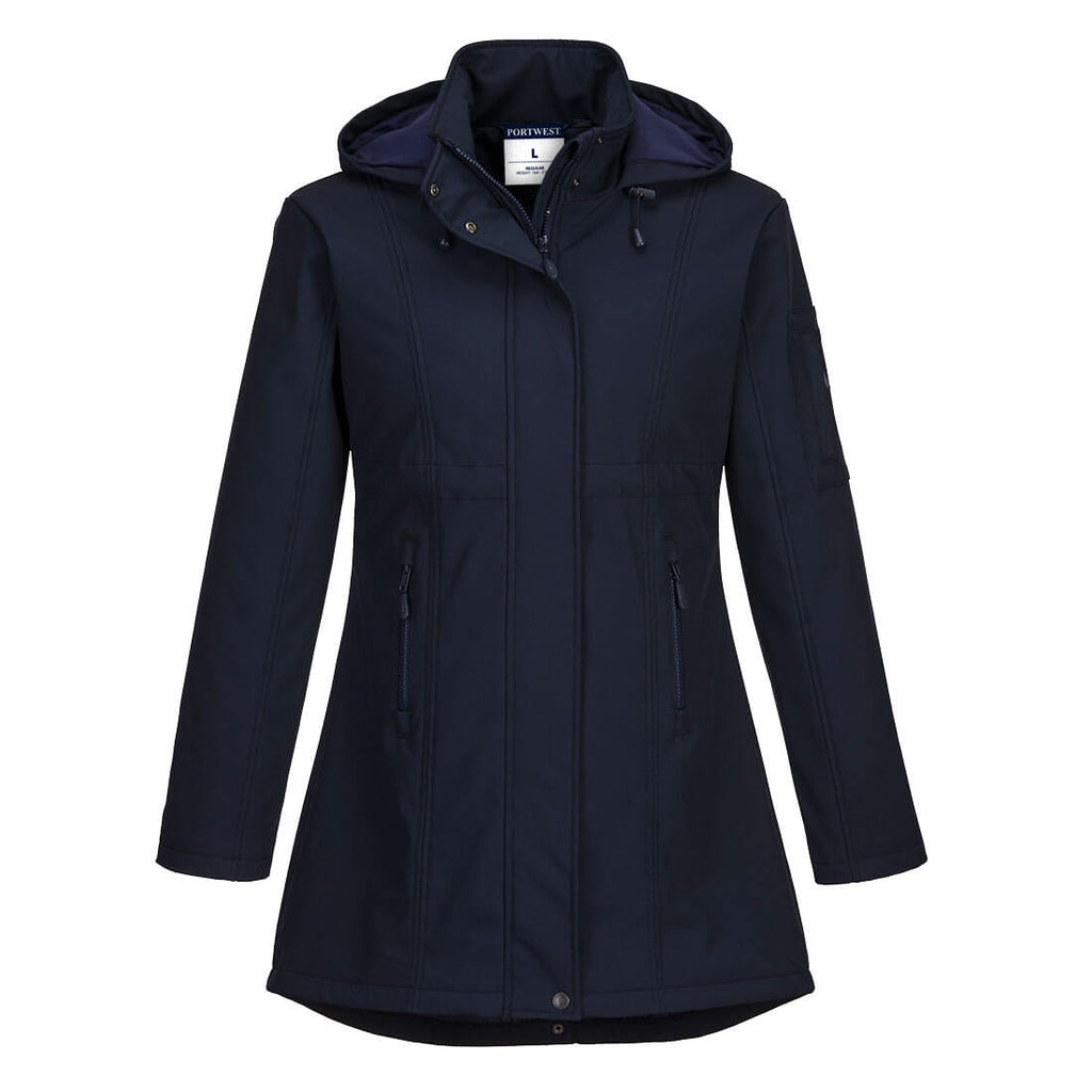 TK42 Carla Women's Hooded Softshell Jacket