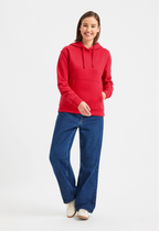 Ladies Deluxe Hooded Sweatshirt