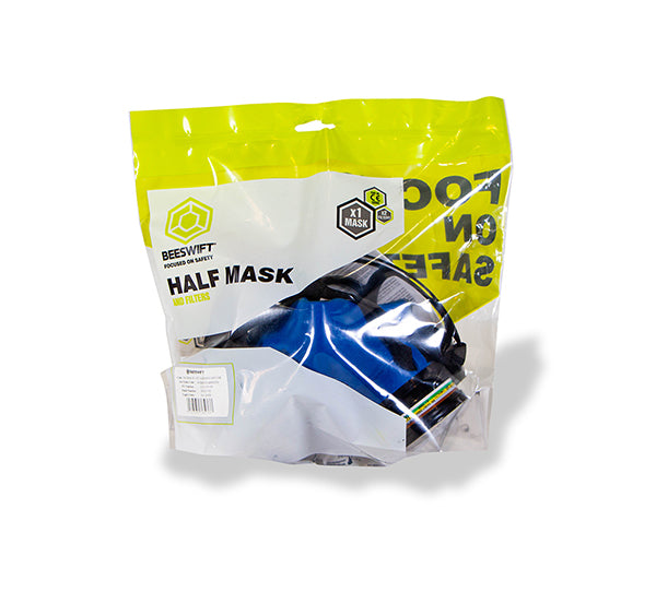 Beeswit Respirator & Abekp3 Filter Kit Blue