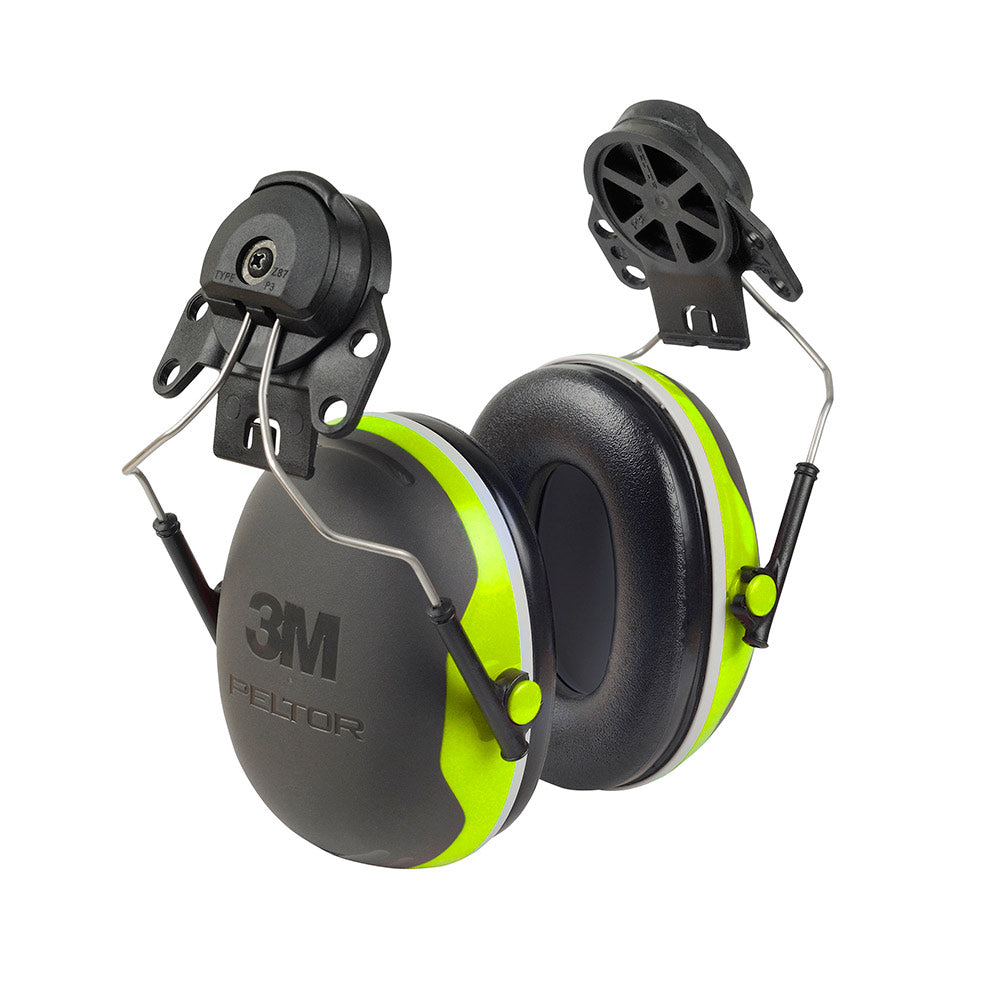 3m Peltor X4 Helmet Attachment Ear Defenders Green