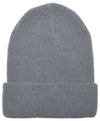 Recycled yarn waffle knit beanie