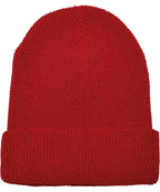 Recycled yarn waffle knit beanie
