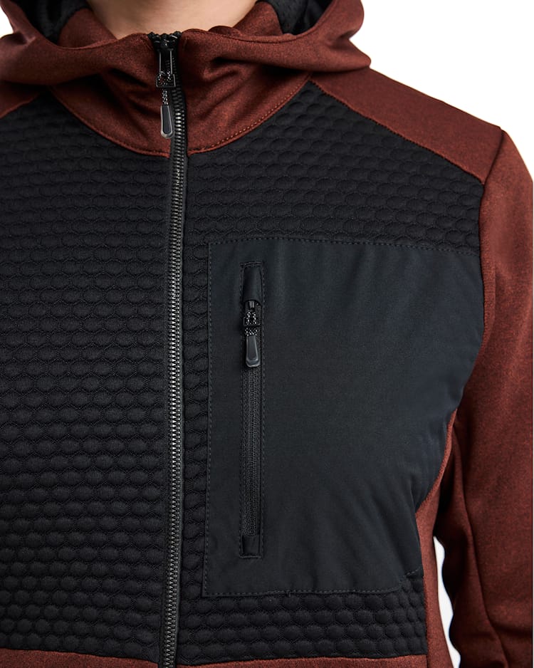 3542 Women`s Hoodie with Full Zip