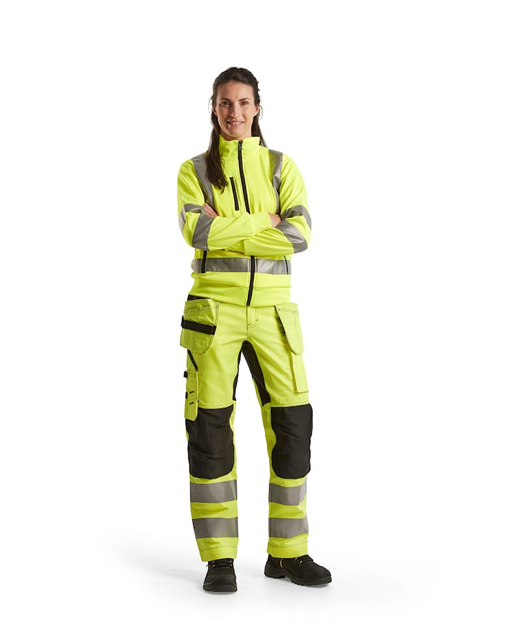 7163 Women's Hi-Vis Trousers with Stretch