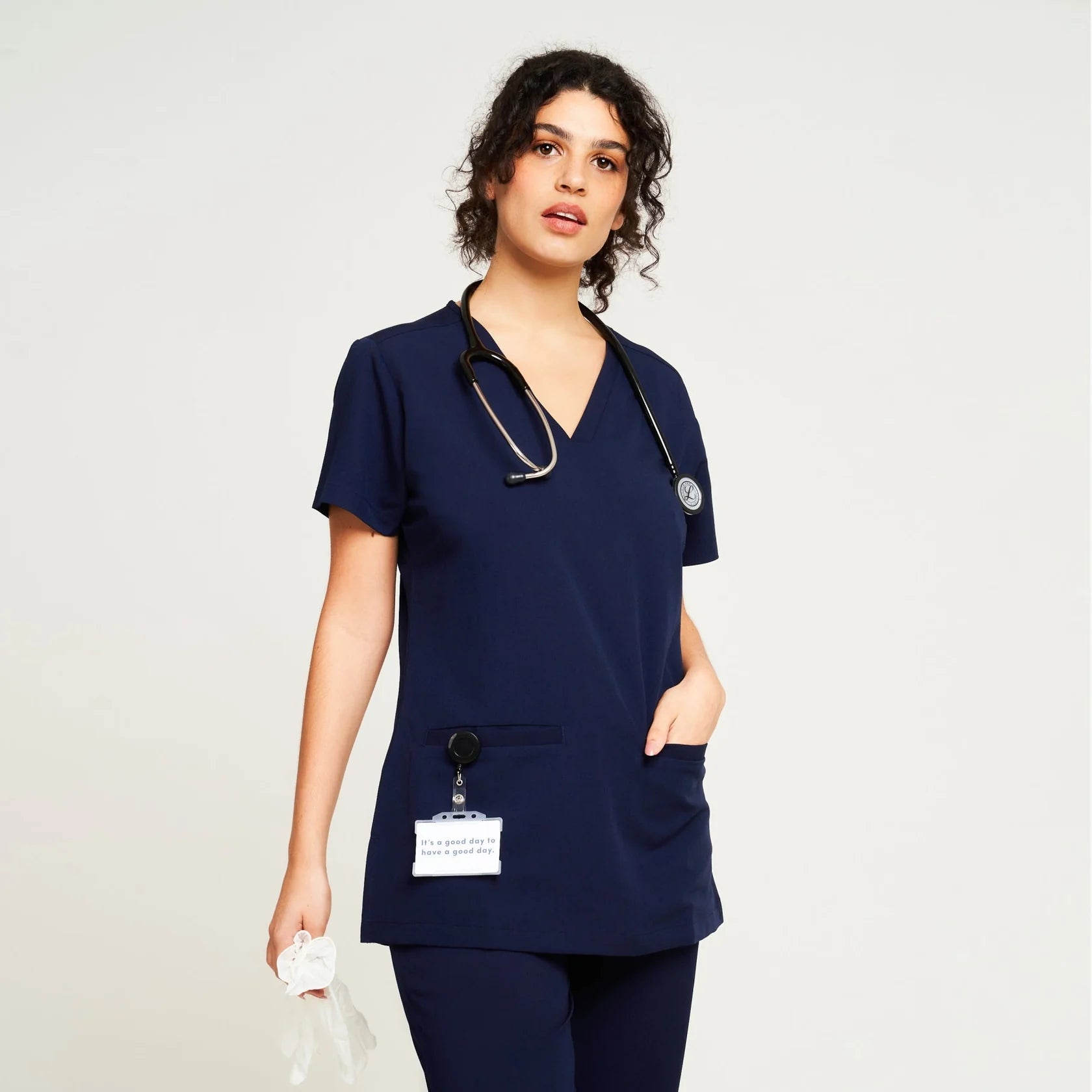 Ari Two Pocket Scrub Top