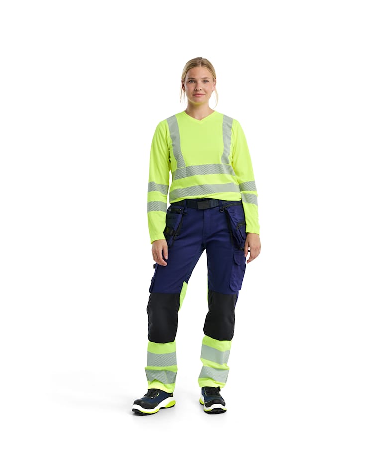 3485 Women's Hi-Vis T-Shirt Long Sleeve
