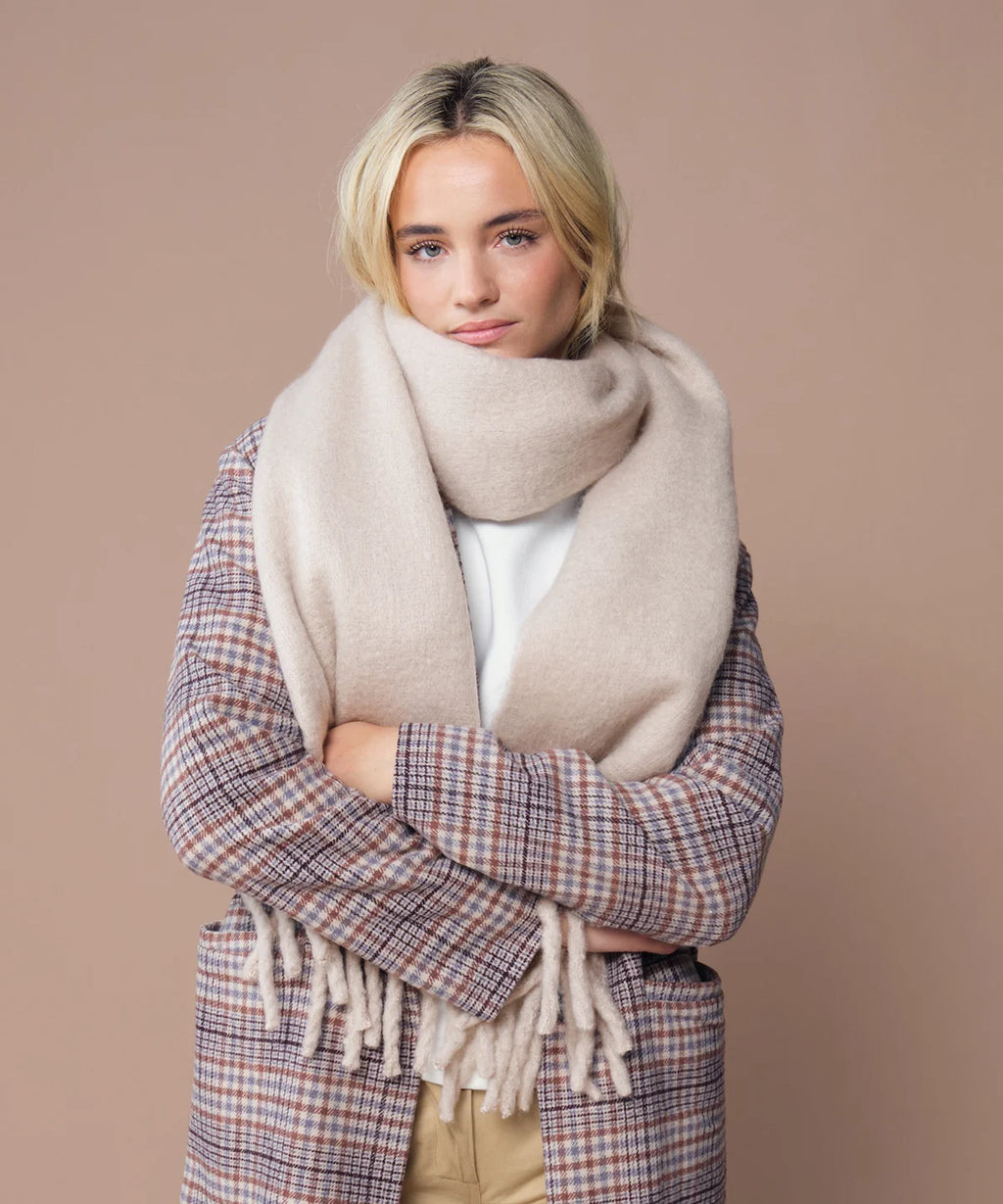 Fluffy scarf
