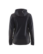 5941 Women's Knitted Jacket with Softshell and Hood