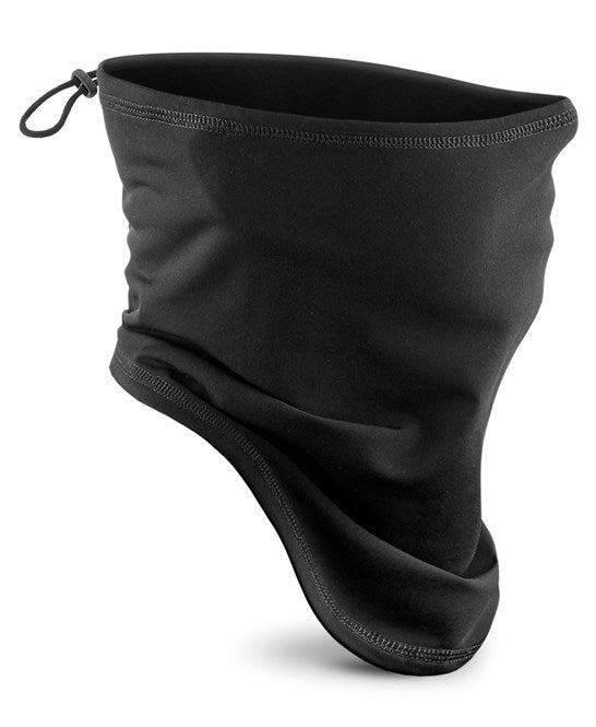 Softshell sports tech neck warmer
