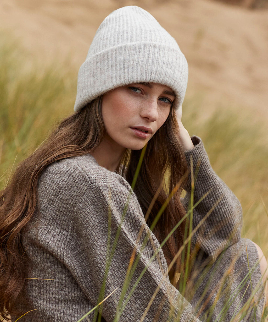 Cosy ribbed beanie