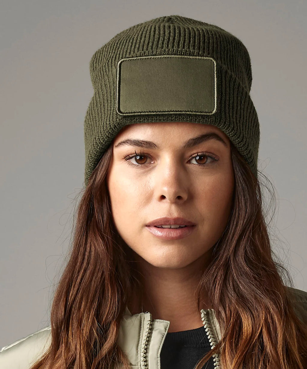 Removable patch Thinsulate™ beanie