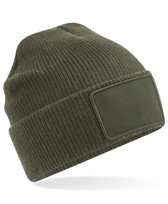 Removable patch Thinsulate™ beanie