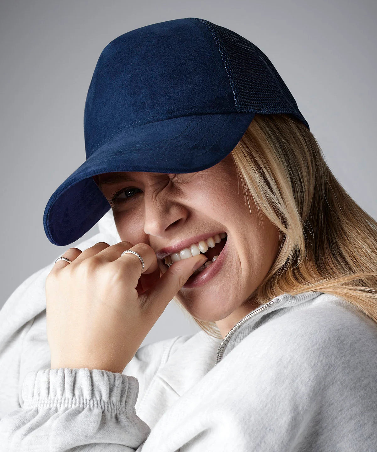Suede Snapback Trucker