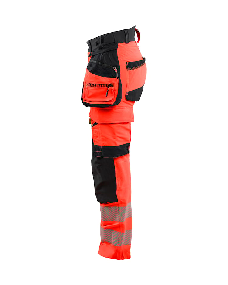 7022 Women's Hi-Vis Trousers 4-way Stretch