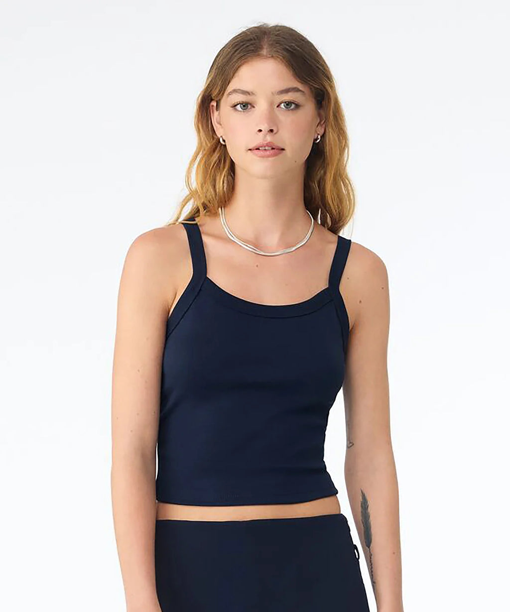 Women’s Micro Rib Spaghetti Strap Tank