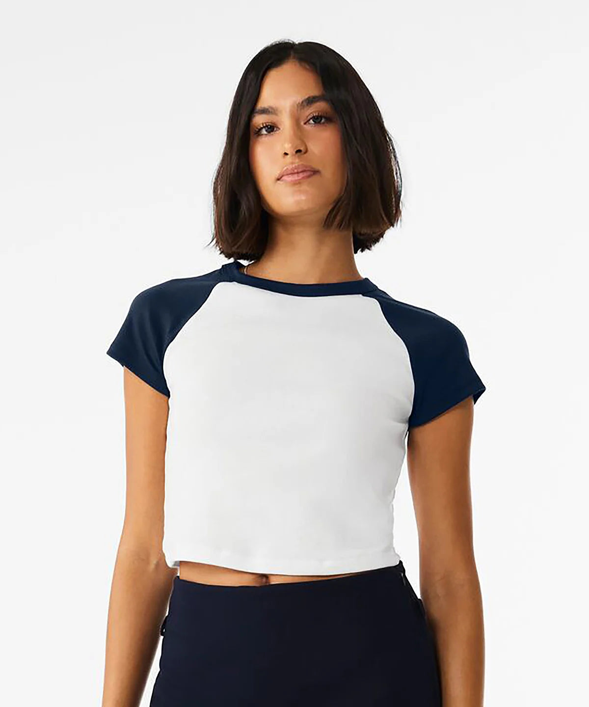 Women’s micro rib raglan baby t-shirt