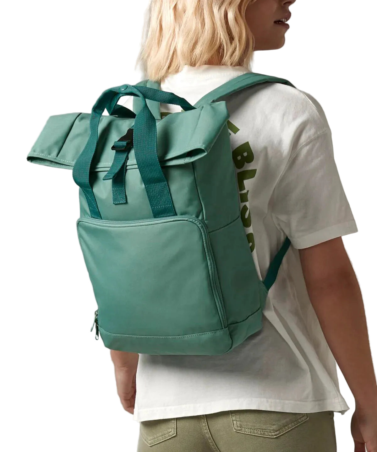 Twin Handle Roll-Top Backpack