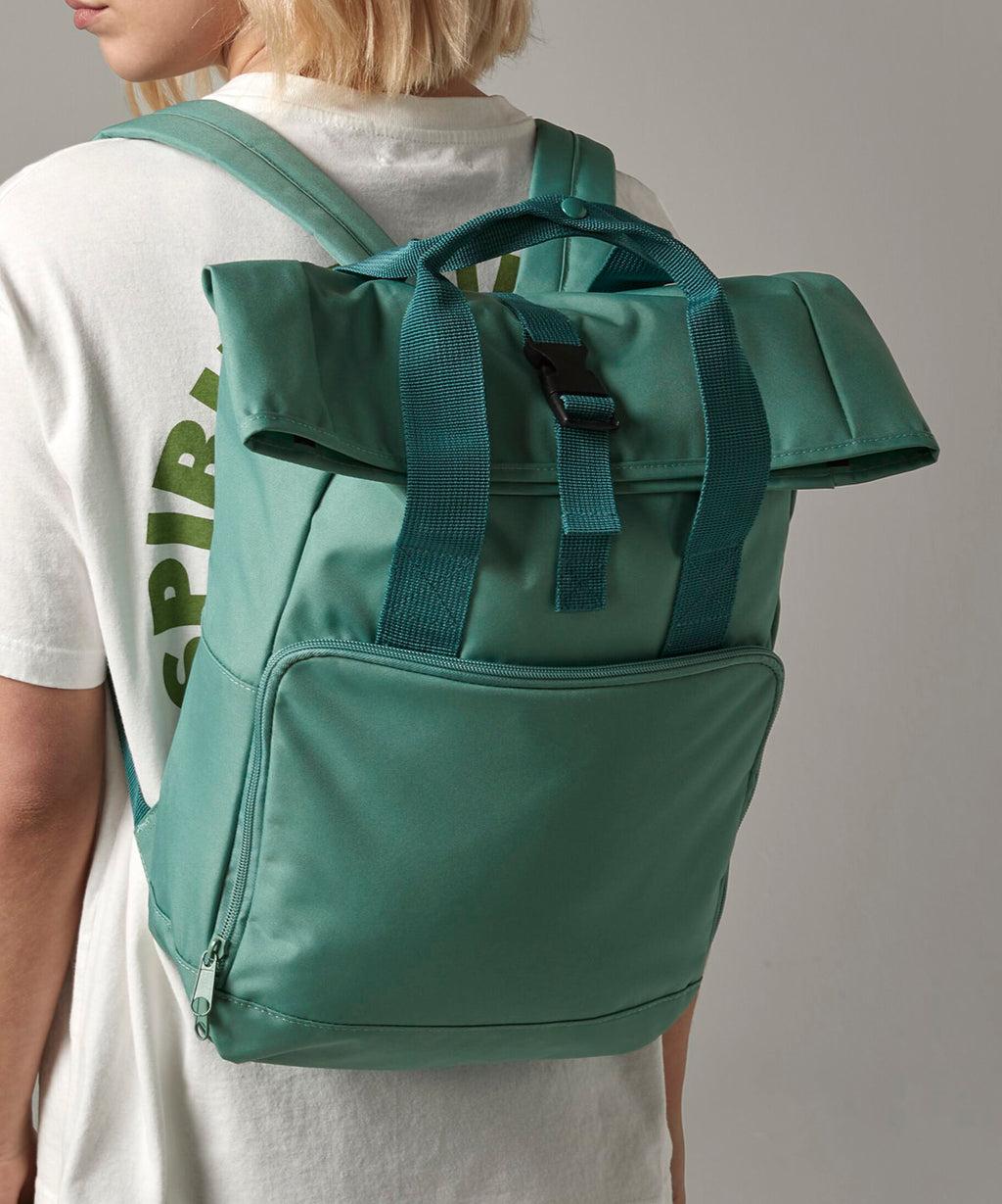 Twin Handle Roll-Top Backpack