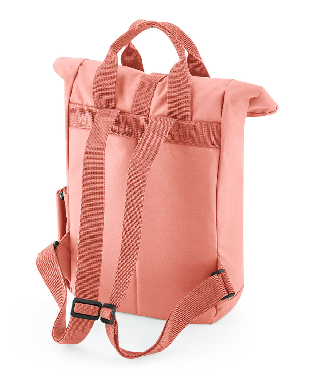 Recycled Mini Twin Handle Roll-Top Backpack