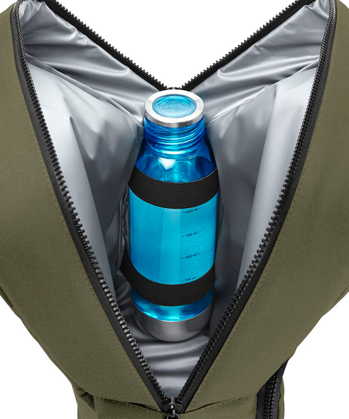Recycled twin handle cooler backpack