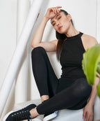 Women’s turtleneck short top