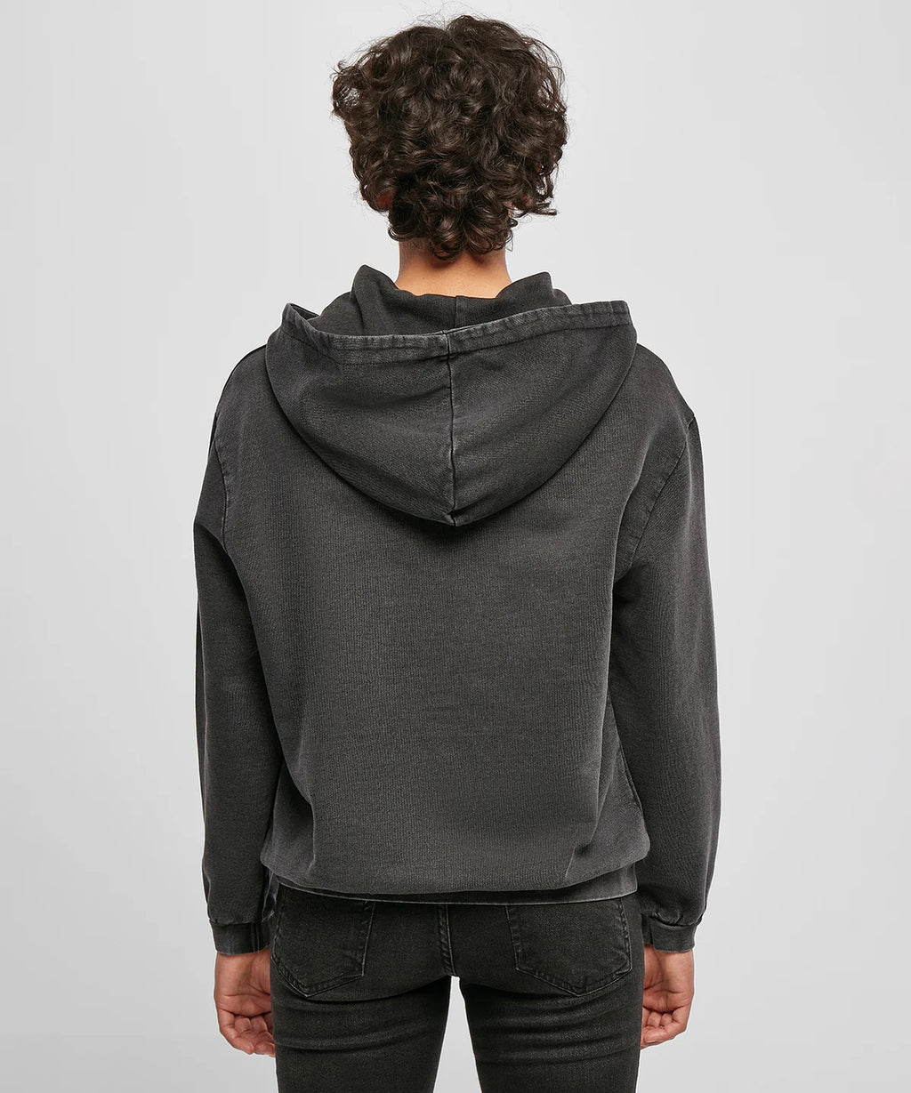 Women's acid washed oversized hoodie