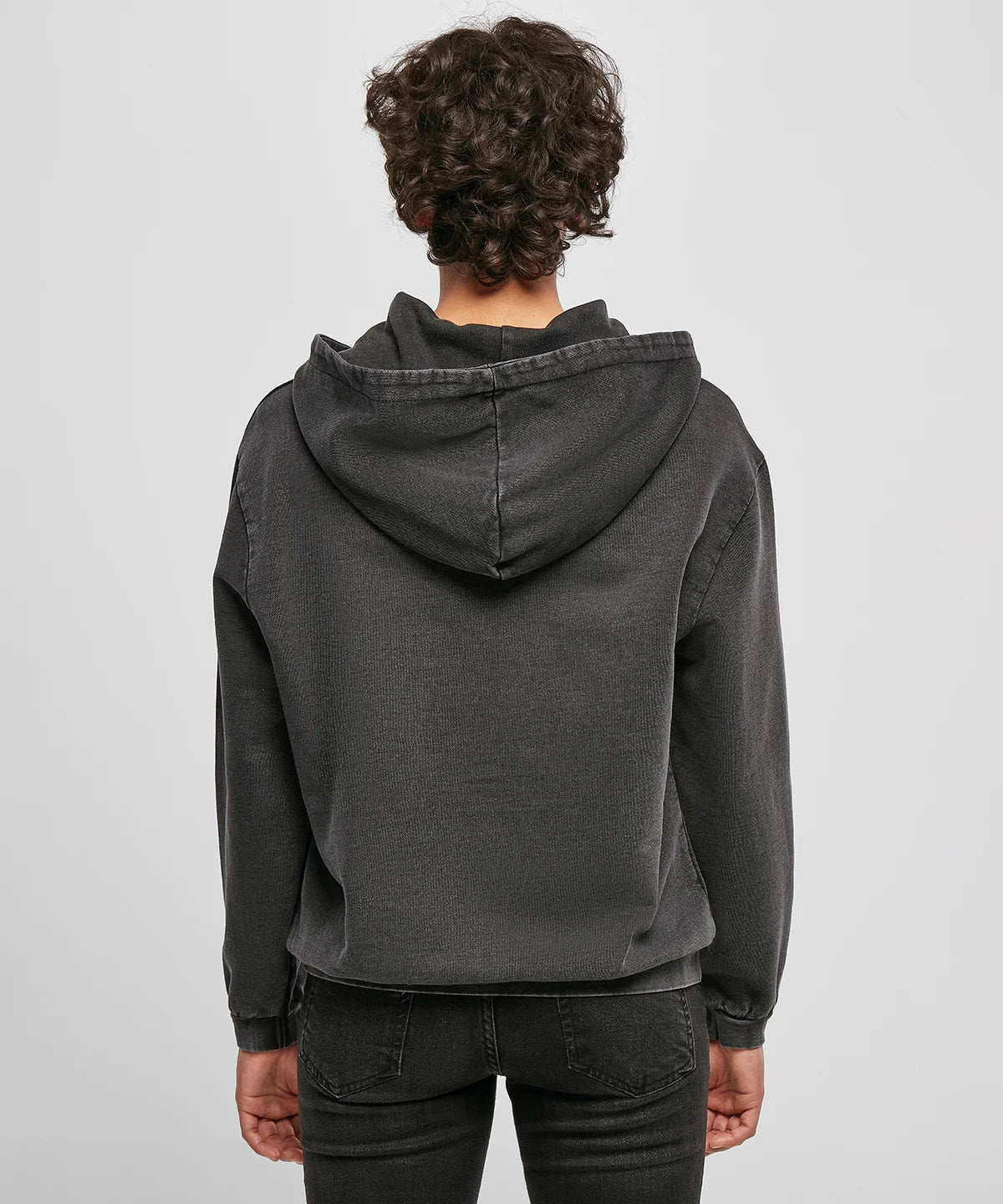 Women's acid washed oversized hoodie