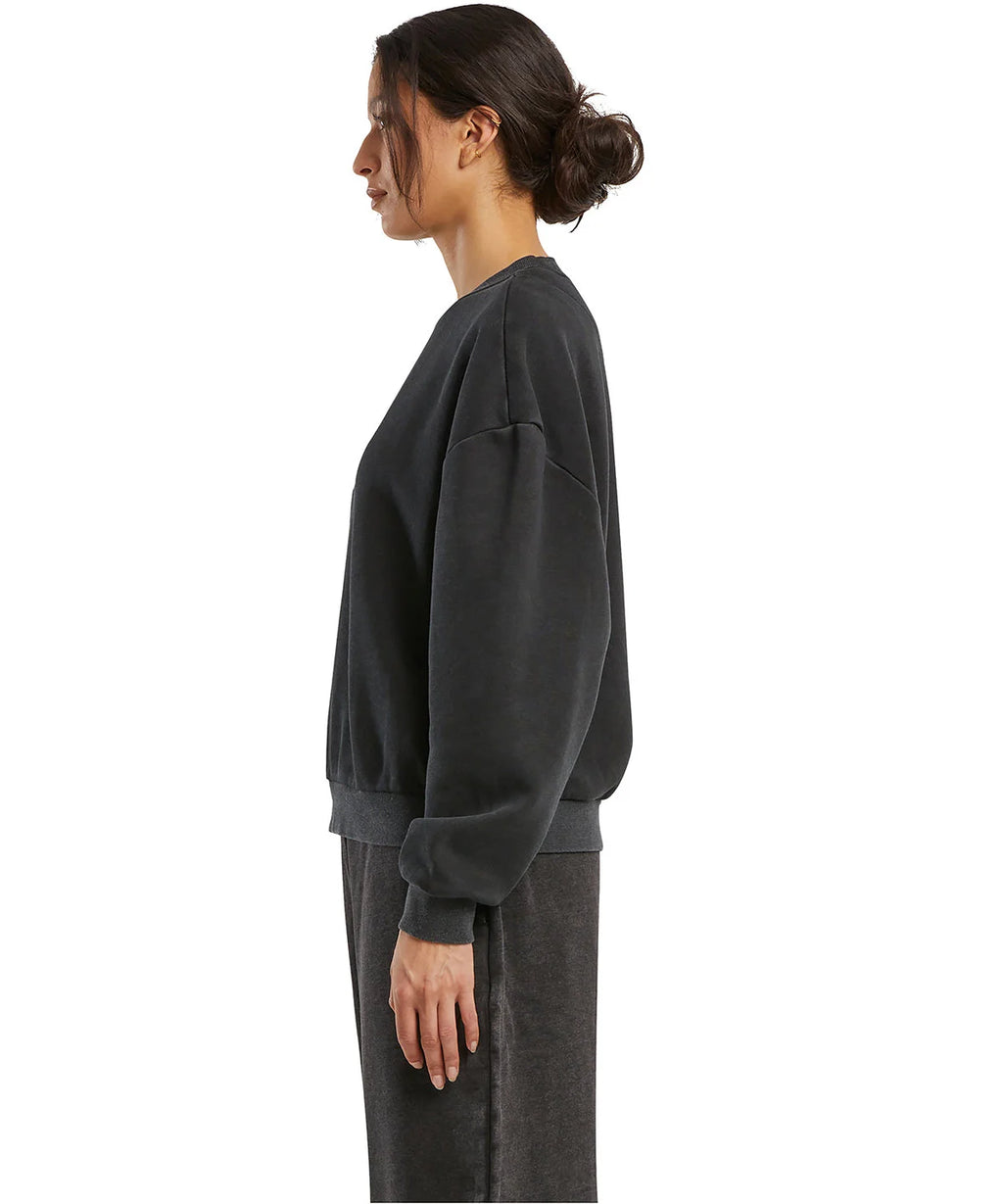 Women’s vintage heavy crew neck