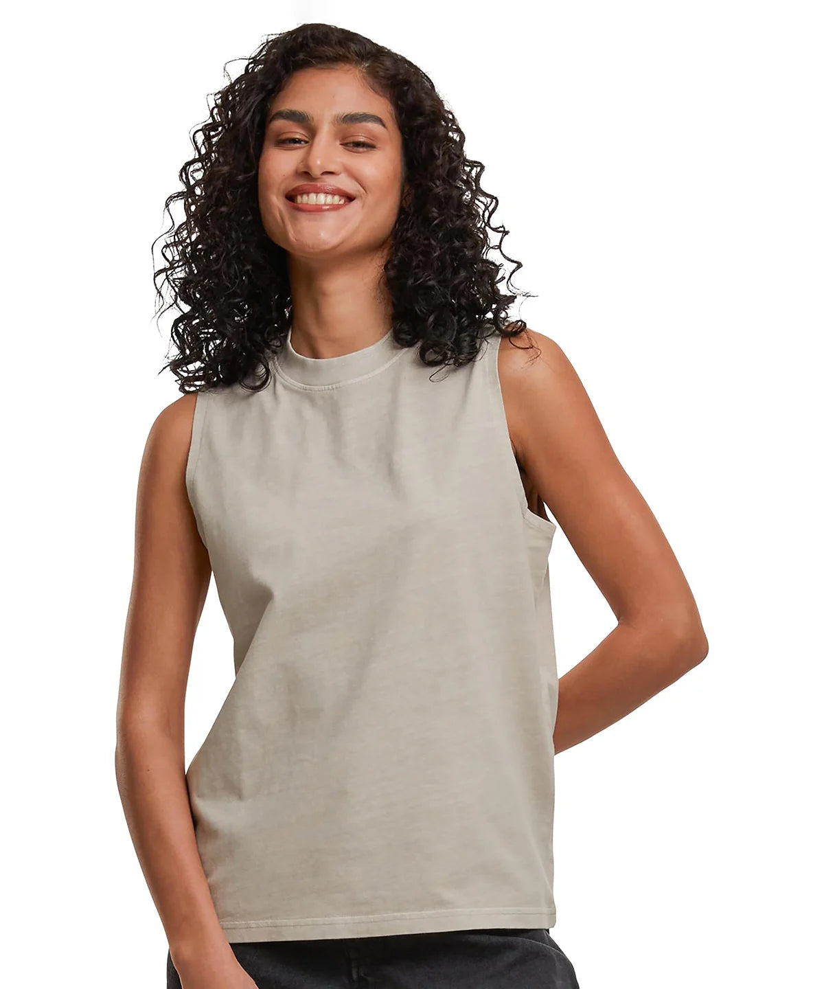 Women’s vintage washed sleeveless tee