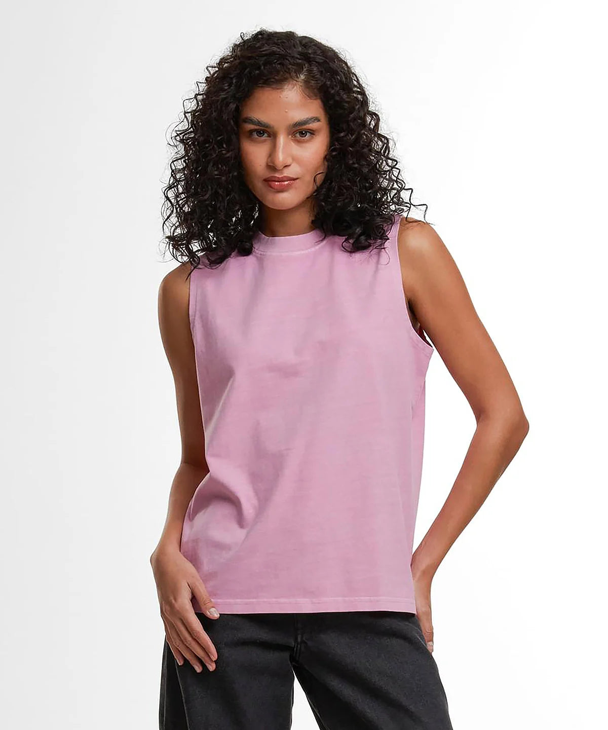 Women’s vintage washed sleeveless tee