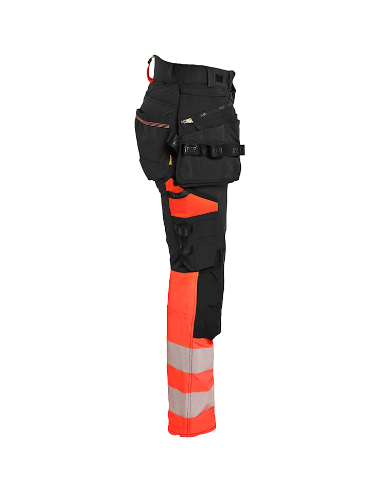 7025 Women's Hi-Vis Trousers 4-way Stretch
