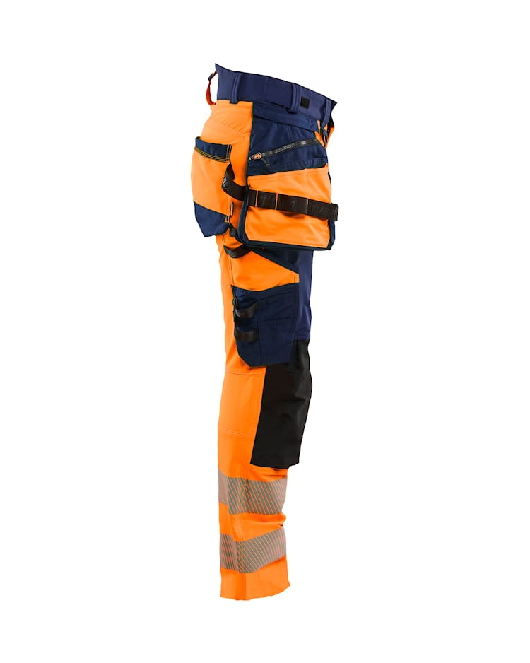 7022 Women's Hi-Vis Trousers 4-way Stretch