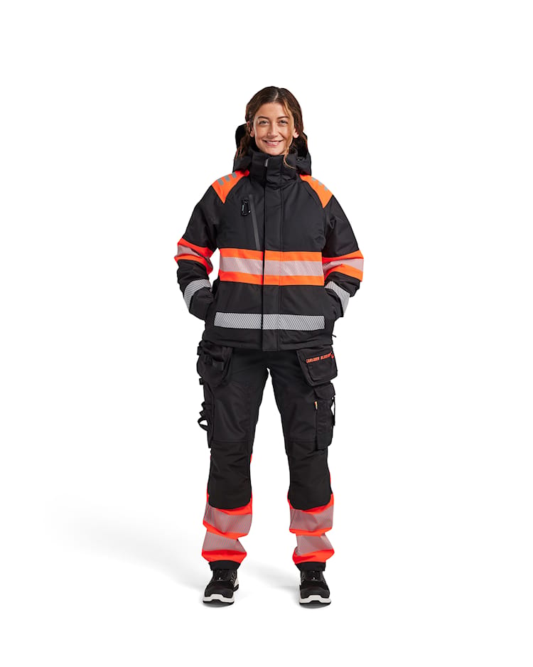 7114 Women's Hi-Vis Softshell Trousers