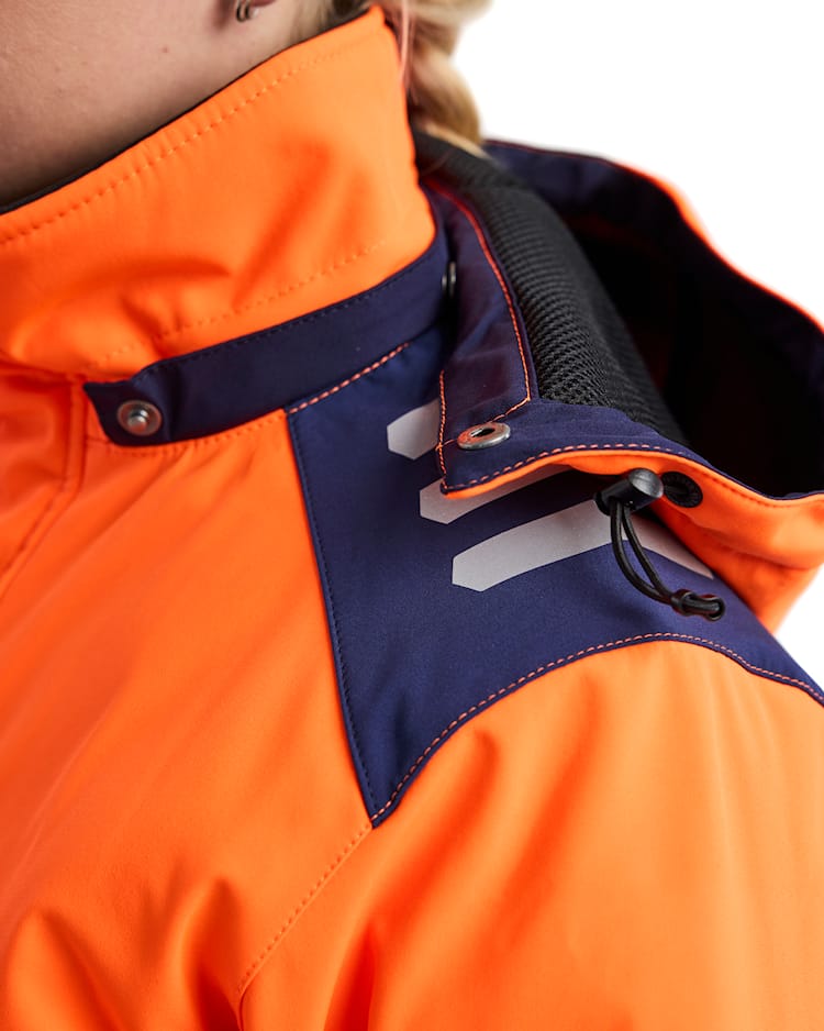 4401 Women´s Hi-vis Lightweight Lined Winter Softshell Jacket