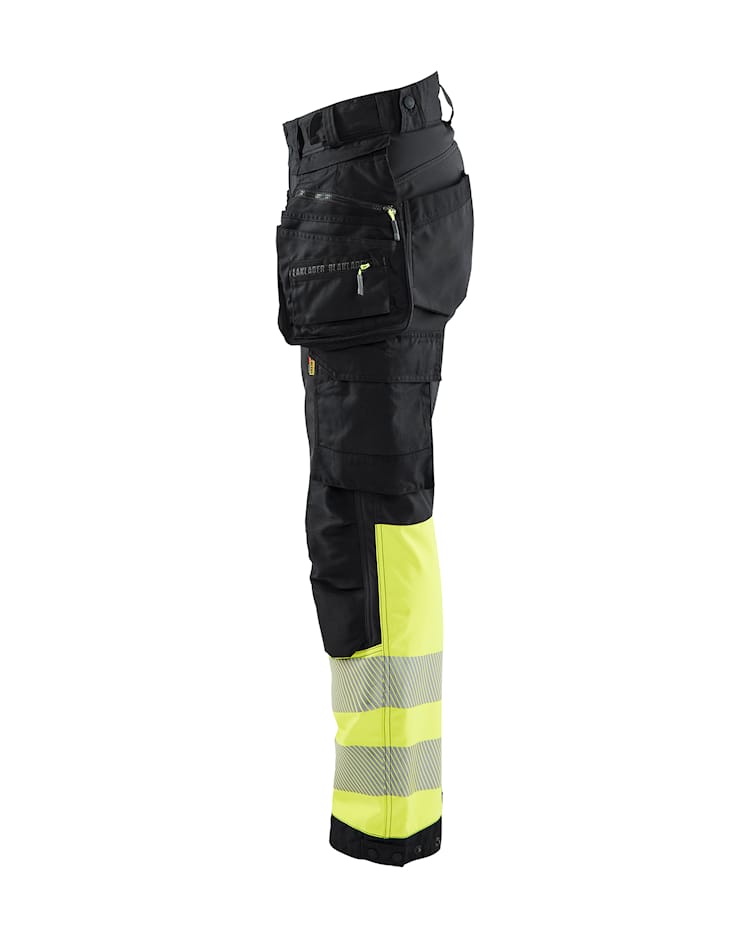 7114 Women's Hi-Vis Softshell Trousers