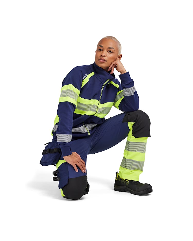 7025 Women's Hi-Vis Trousers 4-way Stretch