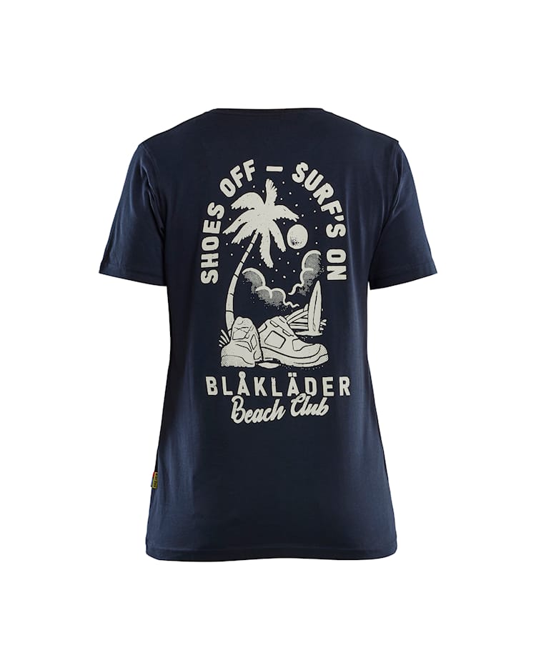 9417 Women's T-shirt Blåkläder Beach Club