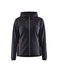 5941 Women's Knitted Jacket with Softshell and Hood