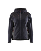 5941 Women's Knitted Jacket with Softshell and Hood