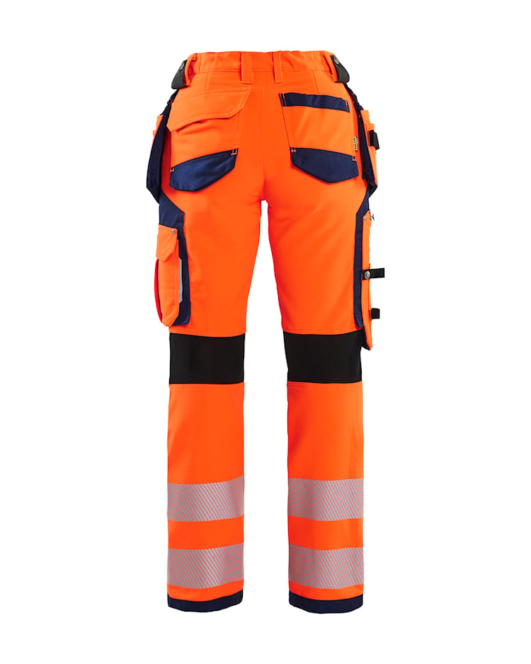 7197 Women's Hi-Vis Trousers with 4-way-Stretch