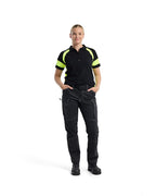 3529 Women's Polo Shirt with Hi-vis