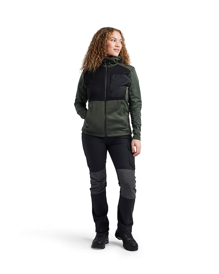 3542 Women`s Hoodie with Full Zip